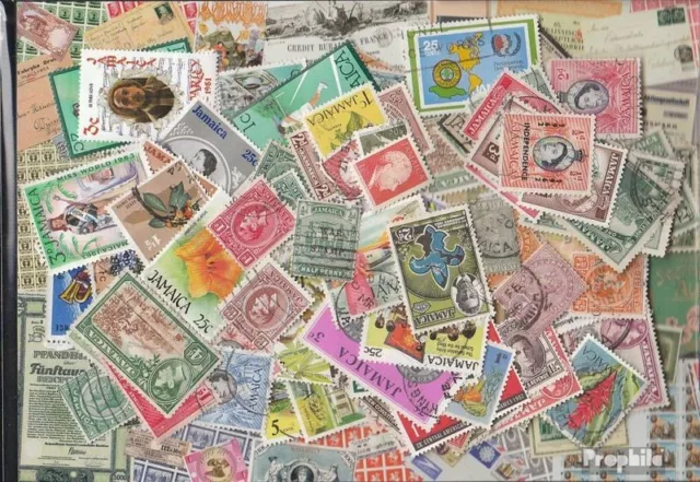 jamaica Timbres 1.000 différents timbres