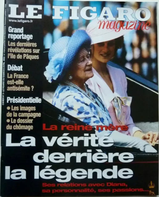 Mag 2002: QUEEN MUM_GERARD LANVIN_HELENE NOGUERRA_ERIC TABARLY_Calogero