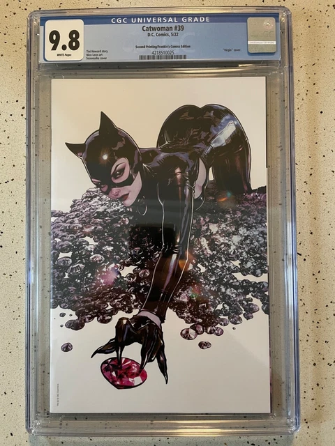 CATWOMAN #39 CGC 9.8 **Sozomaika 2nd Print Exclusive VIRGIN VARIANT** DC Comics