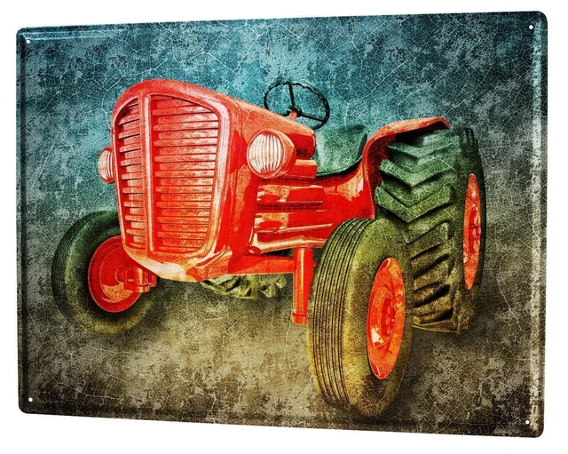 CARTELLO TARGA IN Metallo Epoca Auto G. Huber Pick Up Retrò EUR 14,99 - Foto 6