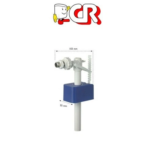 Rubinetto Galleggiante Magnetico BAMPI 3/8″ – Universale Per Cassetta Incasso Geberit