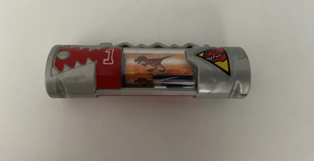 POWER RANGERS DINO Super Charge Dino Charger Number # 1 Red T-Rex ...