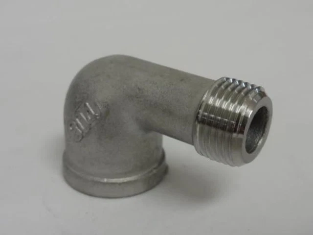 198770 New-No Box; MFG- MDL-Unkn88845 304 SS Street Elbow Fitting; 3/8" NPT