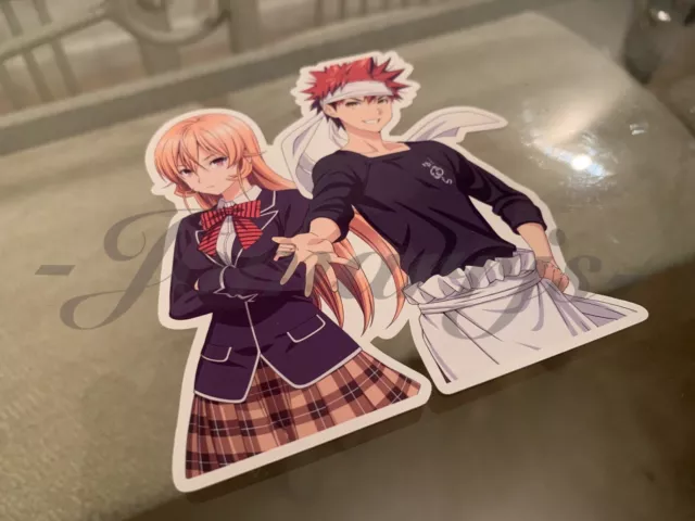 Food Wars！Shokugeki no Soma Yukihira Soma Nakiri erina Acrylic Stand Figure