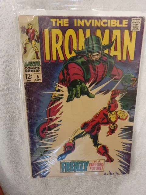 Iron Man No 5 Marvel Comics