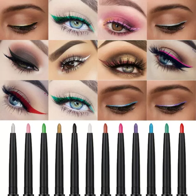 eyeliner khol waterproof retractable + estompeur smoky + taille crayon Teayason