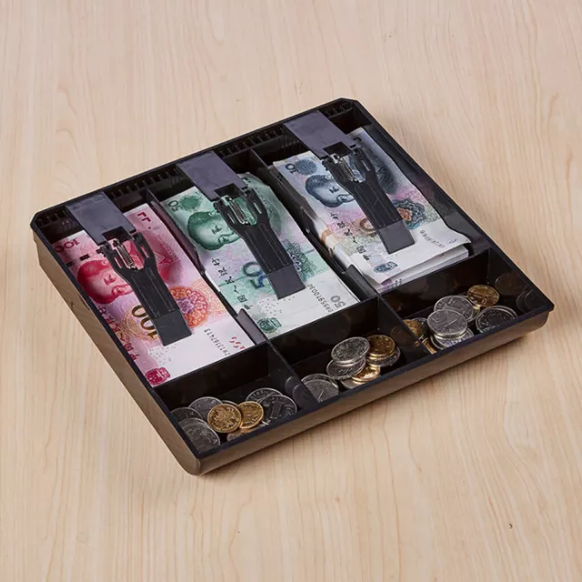 Money Counter Case Plastic Case Cash Register Box Cashier Coin Drawer Box