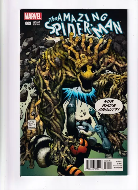 The Amazing Spider-Man #9 Variant Edition Marvel Comics 2015 FN-VF