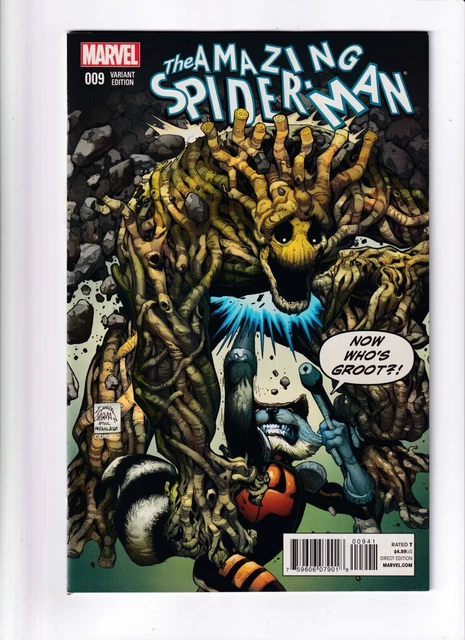 The Amazing Spider-Man #9 Variant Edition Marvel Comics 2015 FN-VF