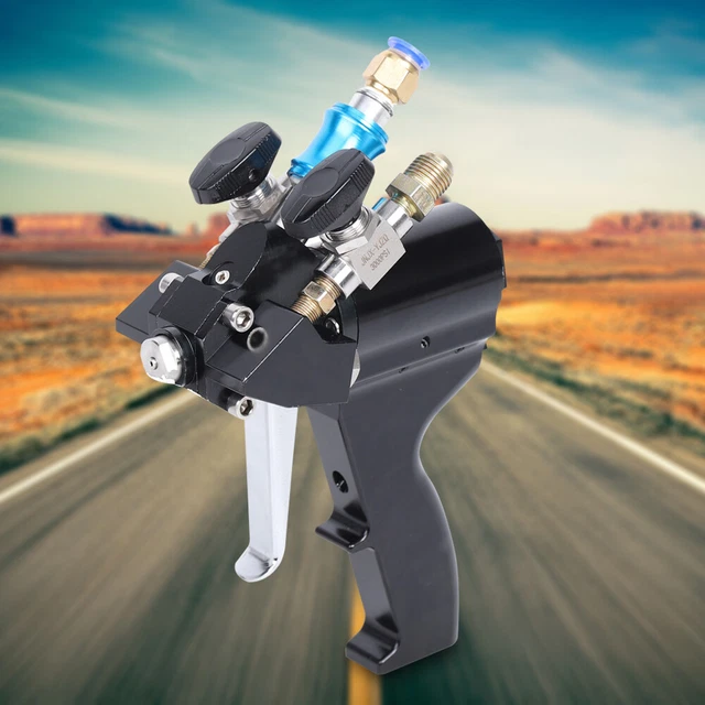 P2 Polyurethane PU Foam Spray Gun Air Purge Spray Gun Self-cleaning USA NEW