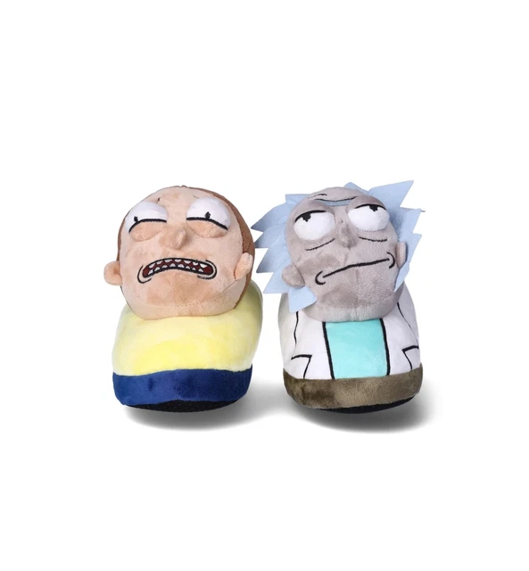 NEW Rick And Morty Slippers Adult Swim 3D Plush 9 10 NWT “Wubba Lubba Dub Dub!” NEW Rick And Morty Slippers Adult Swim 3D Plush 9-10 NWT  main image 4