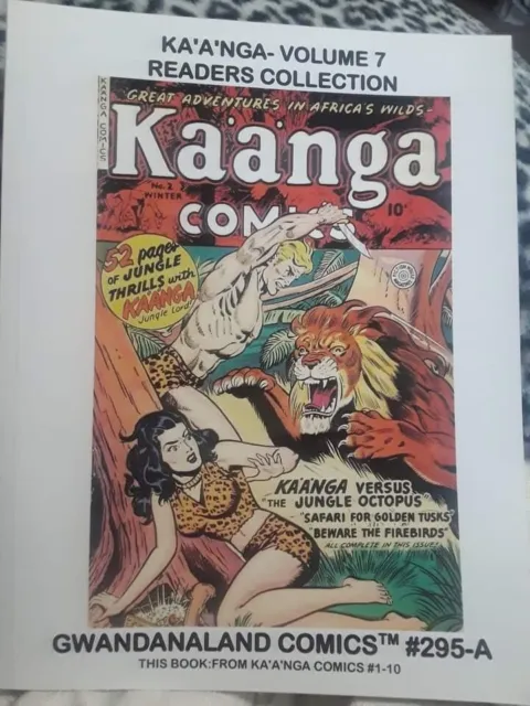 KAANGA COMICS GIANT #7 GWANDANALAND COMICS #295a (TPB)golden Age Reprint 311 Pgs