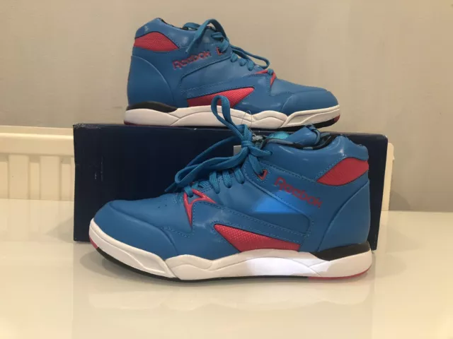 WOMENS REEBOK HEXALITE Pump Aerobic Lite Vintage Mid Top Trainers