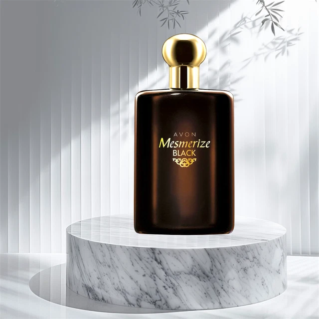 AVON MESMERIZE NEGRO Para Hombres Onzas Líquidas Eau De
