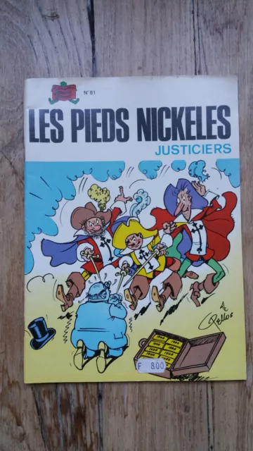 Les pieds Nickelés justiciers n°81- très bon état