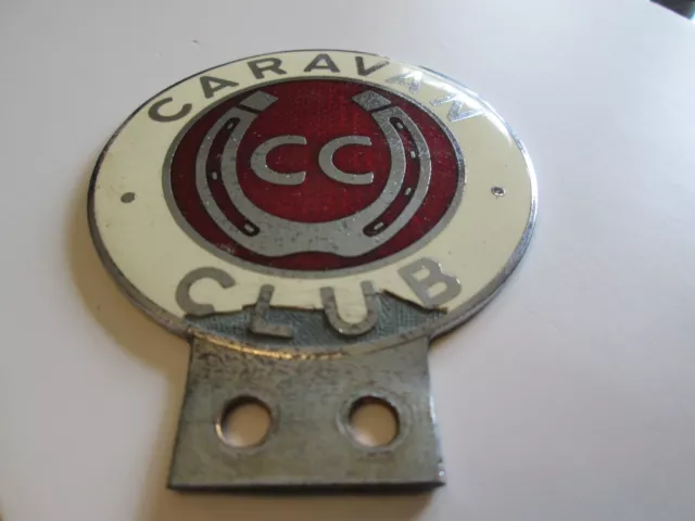 The Camping And Caravanning Club  - Vintage Grill Bar Badge By Highley