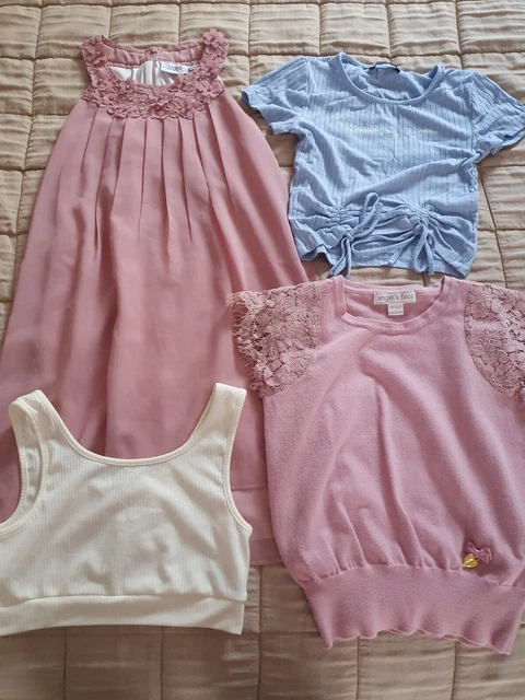 Girls Kids Childs Summer Clothes Bundle Age 10-11