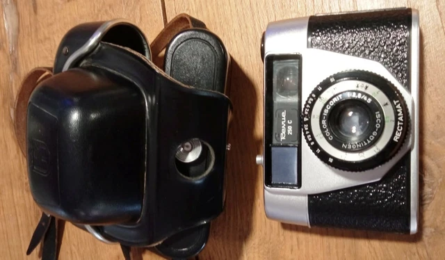Appareil Photo Vintage Revue Pocket 350 – Avec étui, Fonctionnement OK