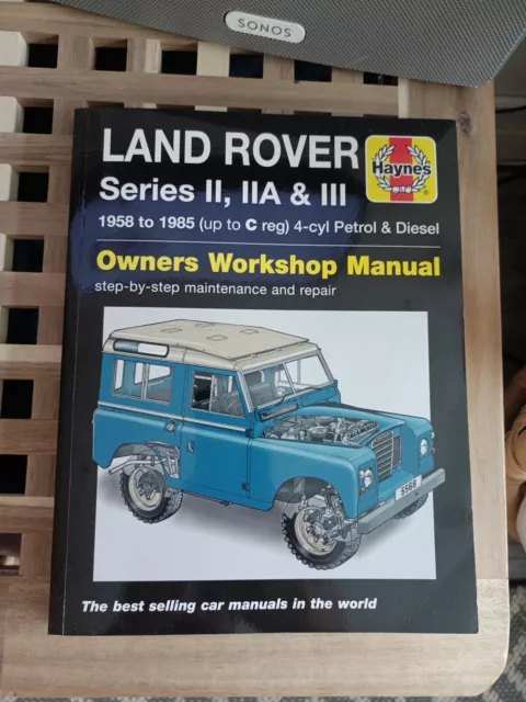 Land Rover Series 2,2A & 3 Owners Workshop Manual - DA4636