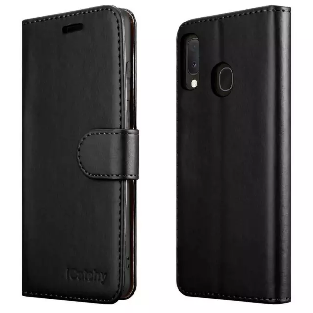 Moto E6 Plus, E6, G7 Play, G7 Power Phone Case Leather Wallet Cover for Motorola 3