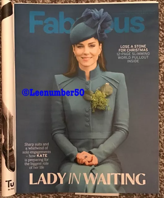 FABULOUS Magazine Kate Middleton 5/11/23 New Uk Charlotte Crosby James Blunt