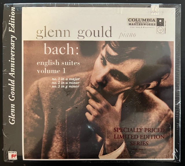 BACH - English Suites Volume 1 (Nos. 1, 2, & 3) - Glenn Gould CD NEW! Sony