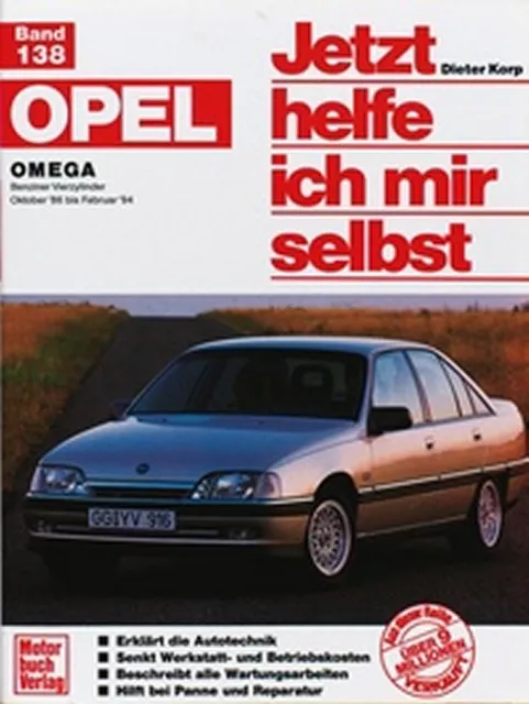Reparaturanleitung Werkstatthandbuch Jetzt Helfe Ich Mir Selbst 138 Opel Omega
