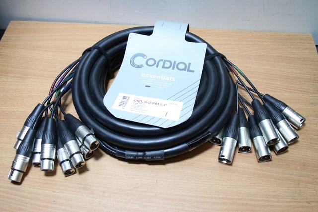 Multipaire 24 Paires EDAC/XLR - 5 Mètres - Câble De Scène Occasion