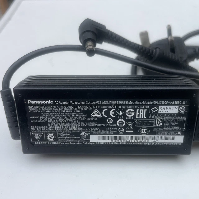 thumbnail image 2 of Genuine Panasonic 16V 4.06A Laptop Power Adapter For Toughbook CF-D1, CF-54, CF-52, CF-19 2 of 5
