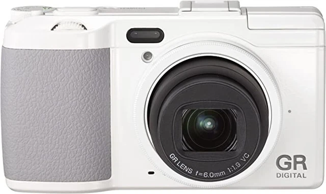 RICOH Digital Camera GR DIGITAL IV White Edition From Japan Fedex [Excellent]