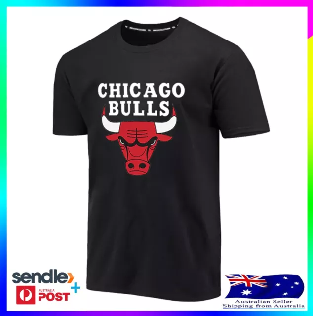 CHICAGO BULLS NBA Adults Mens Boys Teens Unisex Cotton  T shirt Tee Top Gift