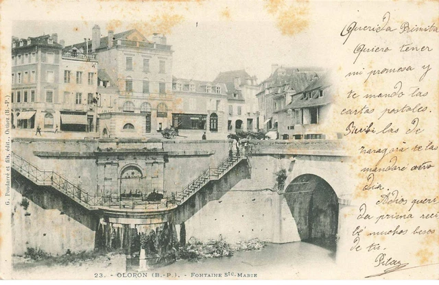 64 Oloron Ste Marie #Mk48029 Fontaine Ste Marie Et Pont