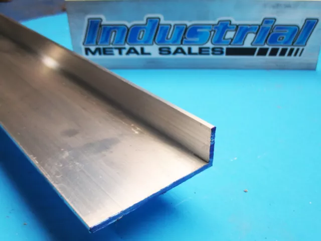 1" x 3" x 72" Long x 1/8" Thick 6063 T52 Aluminum Angle-- 1" x 3" x 1/8" Angle