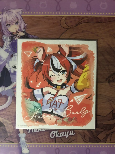 Hololive Hakos Baelz Signed Shikishi Board (Super Expo 2022)