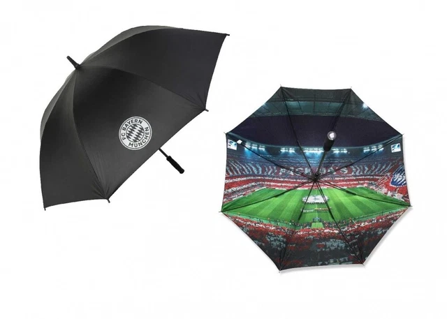 FC Bayern München Stockschirm  - Allianz Arena - schwarz Schirm Regenschirm FCB