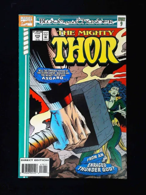 Mighty Thor #470 (1St Series Journey Into Mystery) Marvel Comics 1994 Vf+