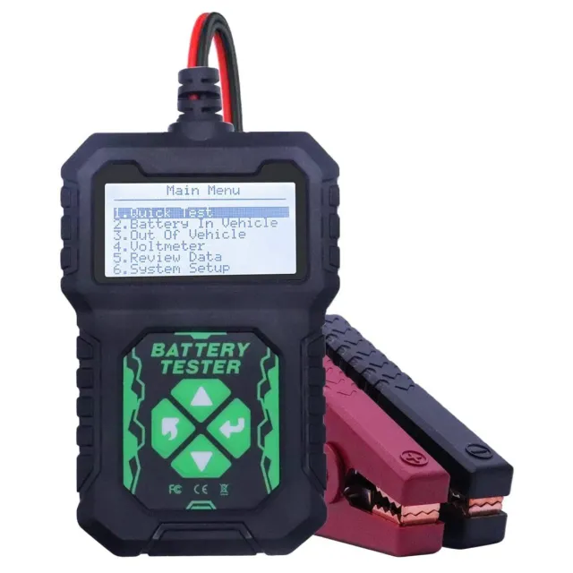 CARTMAN 12V Car Battery Tester, 100-2000 CCA Load Tester Automotive Alternator