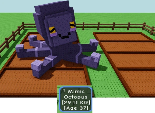 Mimic Polpus E Altri Personaggi Grow A Garden Per Roblox, Oggetti Da Collezione, Spedizione Veloce