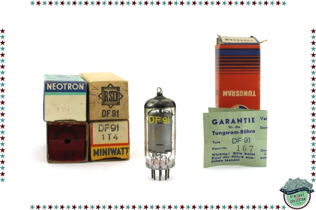 Tube électronique UCH81 Telefunken NOS (New Old Stock) - Lampe Vacuum Tube Neuve Sous Blister
