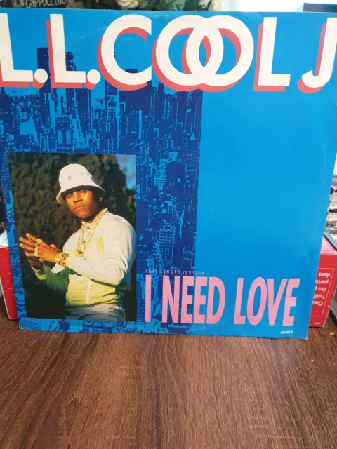 LL Cool J, I Need Love, 12" Single Record