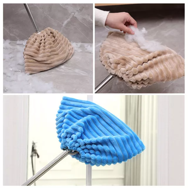 Floor Mop Cover Quick Dry Replacement Flannel Mop Cloth Cover Washable