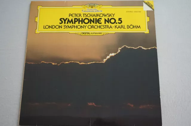 Peter Tschaikowsky Symphonie Nr. 5 e-moll op. 64 Karl Böhm LP 2532 005 LSO Vinyl