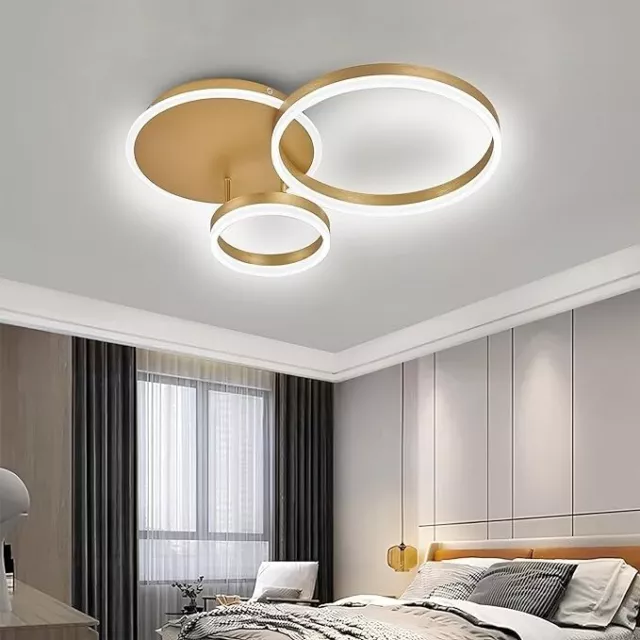 XEMQENER LED Ceiling Light, 57W Modern Chandeliers Ceiling Lights Fitting