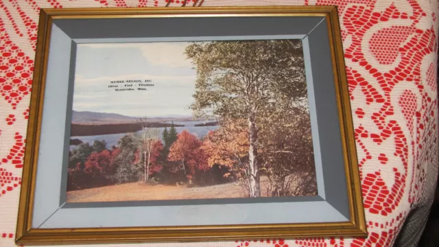 Vintage 1953 Advertising Picture Calendar Myhre Montevideo Minnesota Oliver,Ford