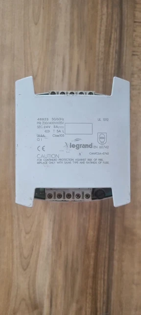 LEGRAND 47024 Alimentation Redressée Mono Filtrée 24V 10A - Cnc-S