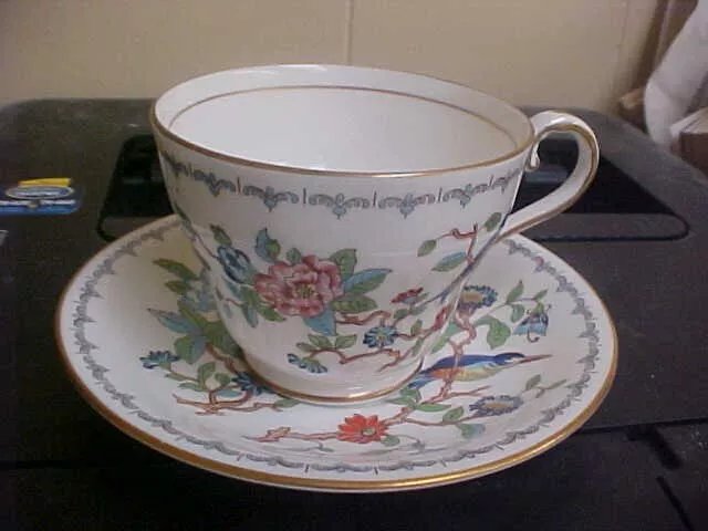 Aynsley Pembroke Bone China Cup & Saucer     AM0001