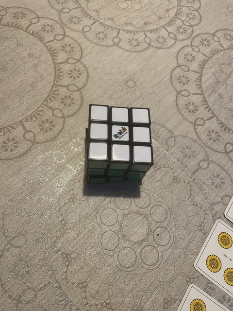 Rubik's Cube Officiel 3x3 (Jeu De Stratégie Et Patience, Occasion TBE)