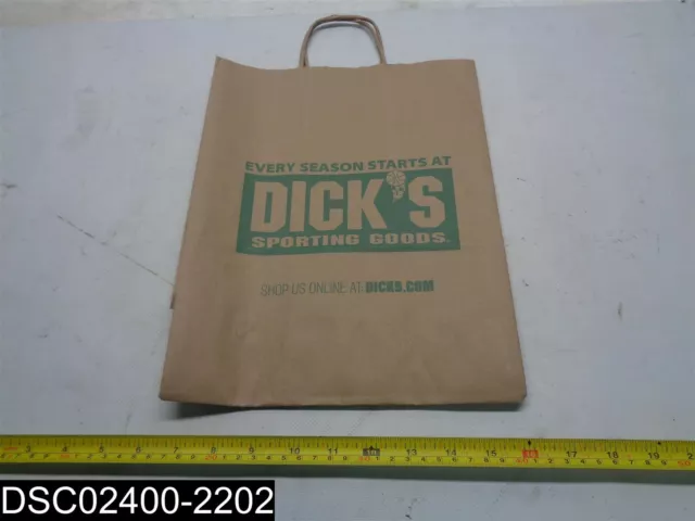 QTY=250: Brown Paper Dicks Sporting Goods 13" X 10" X 5" Bags