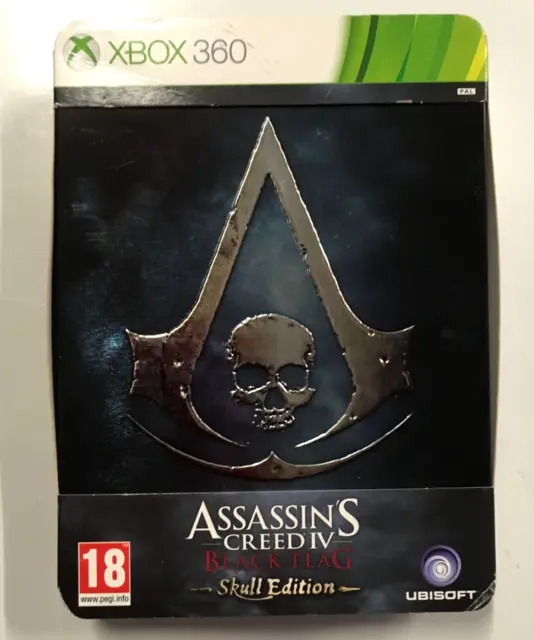 ASSASSIN'S CREED IV Black Flag - Skull Edition - XBOX 360 - Complet - PAL -