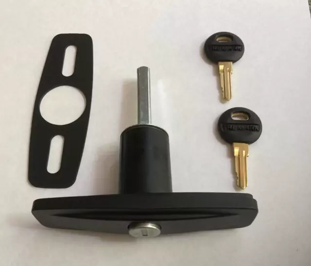 TM902 Keys Truck Bed Tonneau Cover Lock Pop-up T-handle Clockwise TriMark